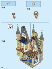 LEGO 75969 instructions page 158 – build guide