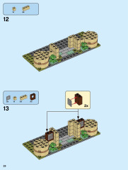 LEGO 75969 instructions page 28 – build guide