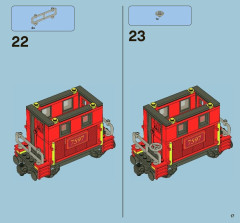 LEGO 7597 instructions page 17 – build guide