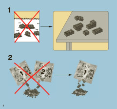 LEGO 7597 instructions page 2 – build guide