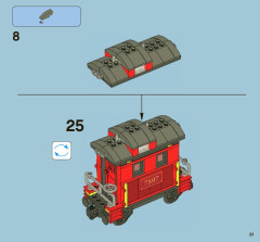 LEGO 7597 instructions page 21 – build guide