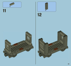 LEGO 7597 instructions page 43 – build guide