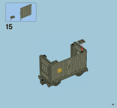 LEGO 7597 instructions page 45 – build guide