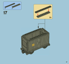 LEGO 7597 instructions page 47 – build guide