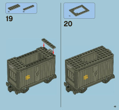 LEGO 7597 instructions page 49 – build guide
