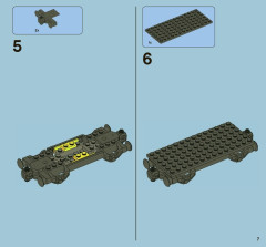LEGO 7597 instructions page 7 – build guide