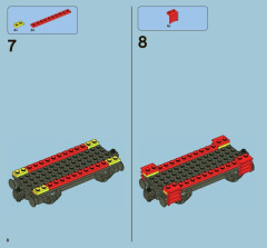 LEGO 7597 instructions page 8 – build guide