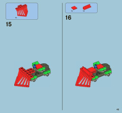 LEGO 7597 instructions page 43 – build guide