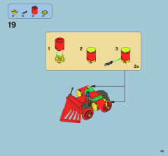 LEGO 7597 instructions page 45 – build guide