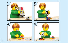 LEGO 75972 instructions page 2 – build guide