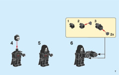 LEGO 75972 instructions page 7 – build guide