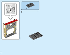 LEGO 75972 instructions page 2 – build guide