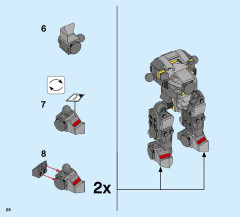 LEGO 75973 instructions page 28 – build guide