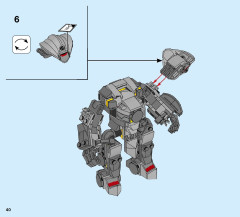 LEGO 75973 instructions page 40 – build guide