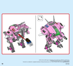 LEGO 75973 instructions page 52 – build guide
