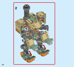 LEGO 75974 instructions page 106 – build guide