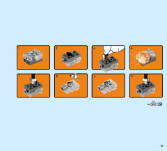 LEGO 75974 instructions page 11 – build guide