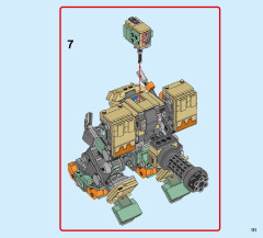 LEGO 75974 instructions page 111 – build guide