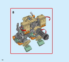 LEGO 75974 instructions page 112 – build guide