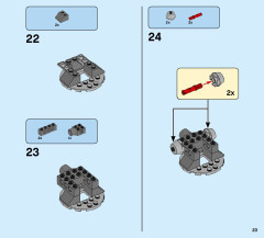 LEGO 75974 instructions page 23 – build guide