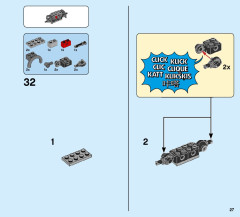 LEGO 75974 instructions page 27 – build guide