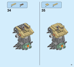 LEGO 75974 instructions page 31 – build guide