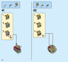 LEGO 75974 instructions page 34 – build guide