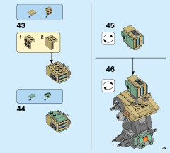 LEGO 75974 instructions page 35 – build guide