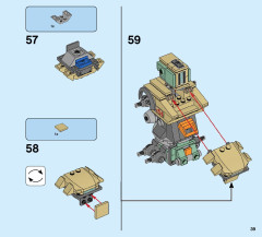 LEGO 75974 instructions page 39 – build guide