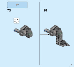 LEGO 75974 instructions page 45 – build guide
