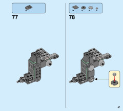 LEGO 75974 instructions page 47 – build guide