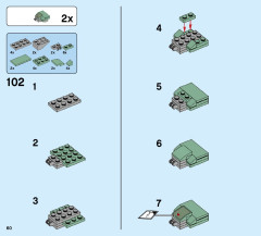 LEGO 75974 instructions page 60 – build guide