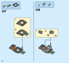 LEGO 75974 instructions page 64 – build guide