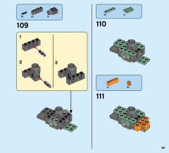 LEGO 75974 instructions page 65 – build guide