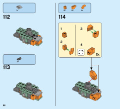 LEGO 75974 instructions page 66 – build guide