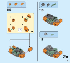 LEGO 75974 instructions page 67 – build guide