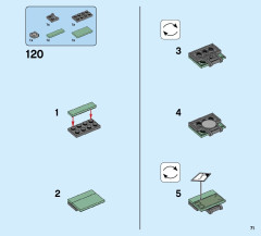 LEGO 75974 instructions page 71 – build guide