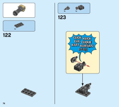 LEGO 75974 instructions page 74 – build guide