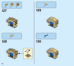 LEGO 75974 instructions page 76 – build guide