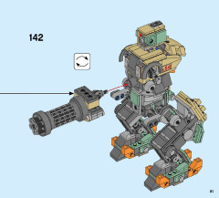 LEGO 75974 instructions page 81 – build guide