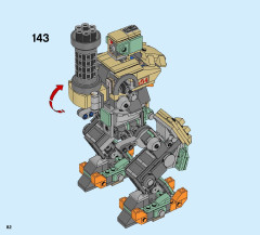 LEGO 75974 instructions page 82 – build guide