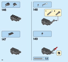 LEGO 75974 instructions page 84 – build guide