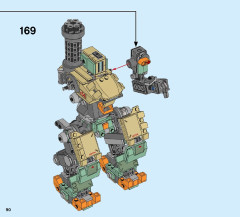 LEGO 75974 instructions page 90 – build guide