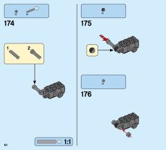 LEGO 75974 instructions page 92 – build guide