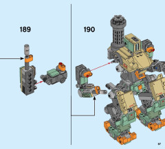 LEGO 75974 instructions page 97 – build guide