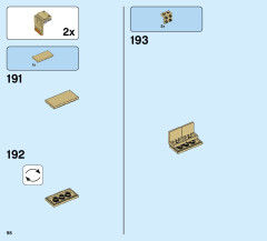 LEGO 75974 instructions page 98 – build guide