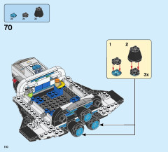 LEGO 75975 instructions page 110 – build guide