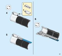 LEGO 75975 instructions page 117 – build guide