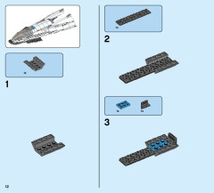 LEGO 75975 instructions page 12 – build guide