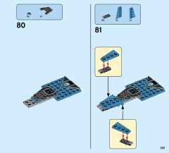 LEGO 75975 instructions page 123 – build guide